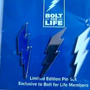 ⚡️ 3 TAMPA BAY LIGHTNING Hockey Lapel Pins NHL Limited Edition